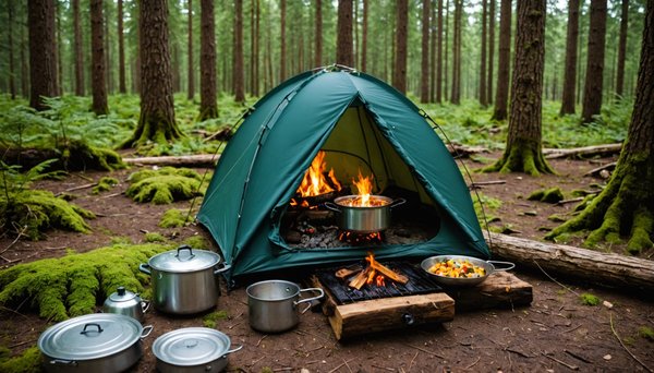 Cuisine de camping en forêt : recettes simples et délicieuses